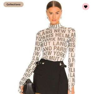 Revolve Helmut Lang Top